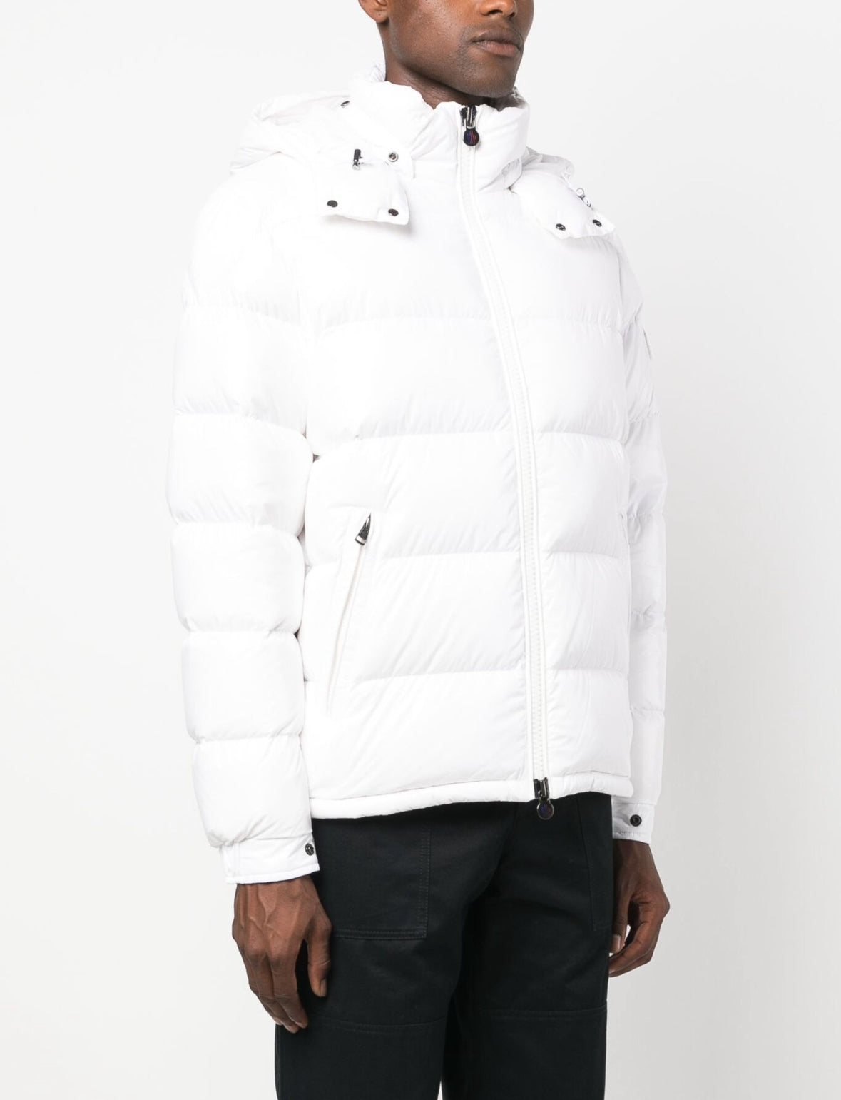 Moncler
Maya hooded puffer jacket