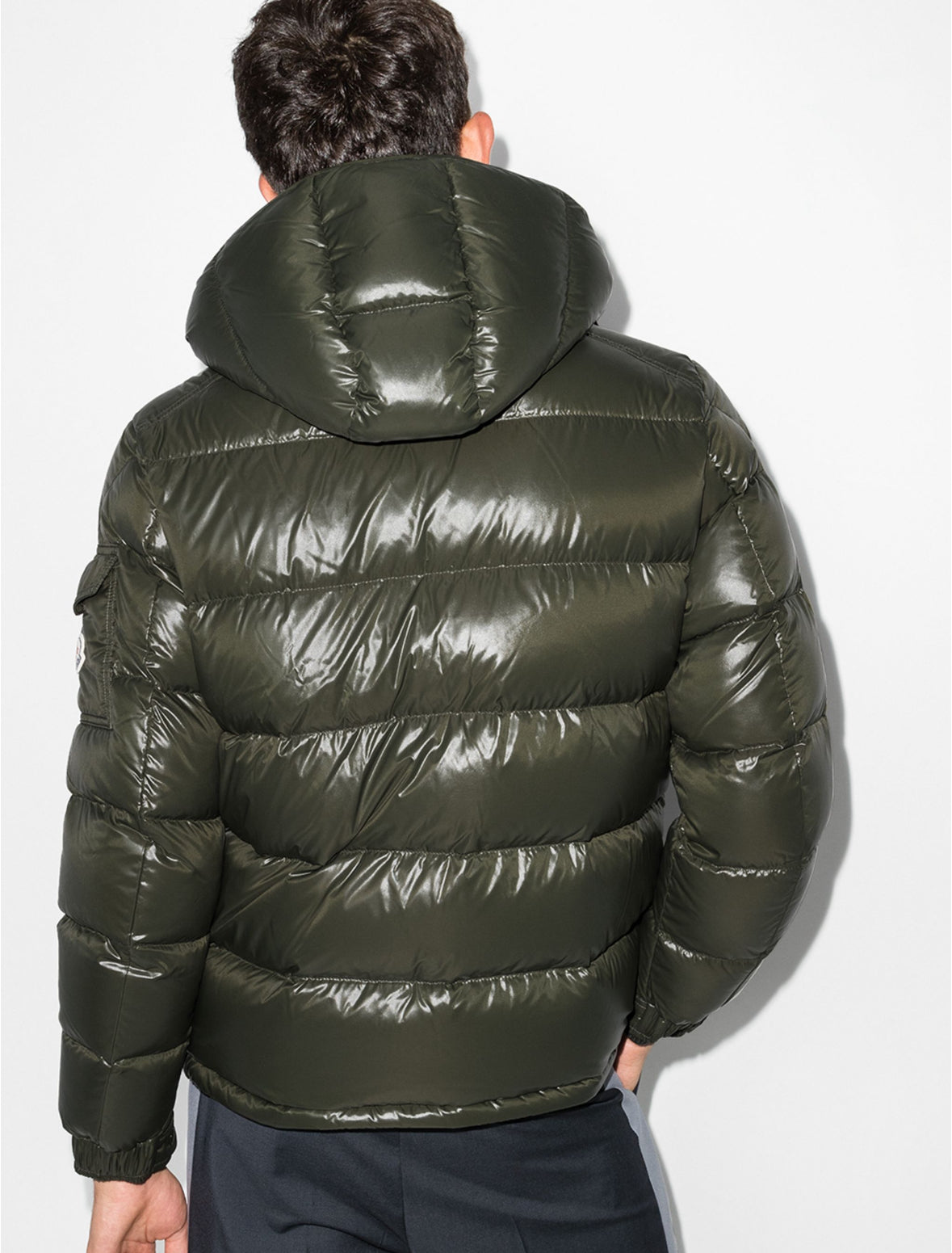 Moncler
Maya hooded puffer jacket