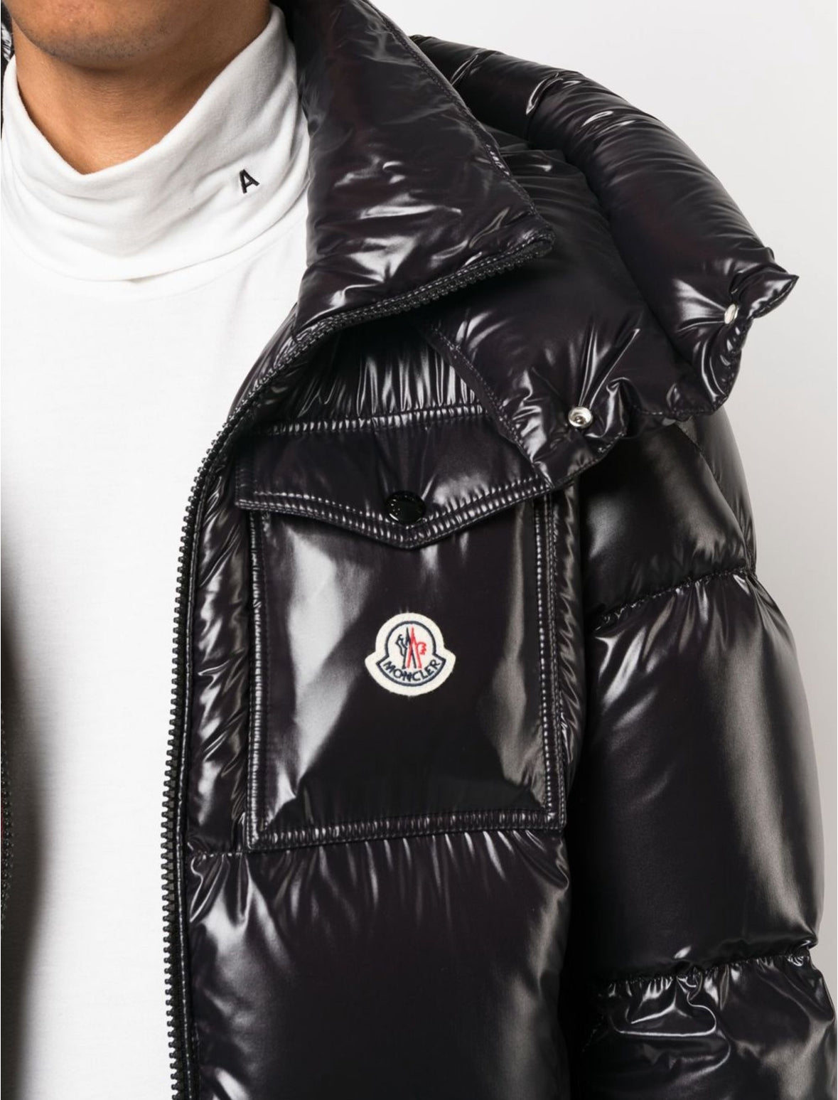 Moncler
high-shine padded jacket