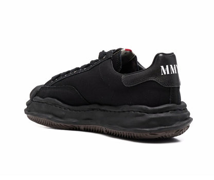 Maison MIHARA YASUHIRO ridged-trim low-top sneakers