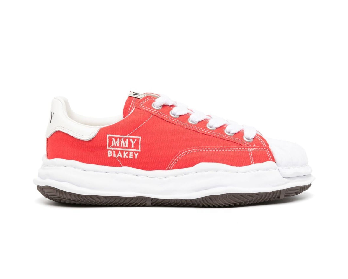 Maison MIHARA YASUHIRO ridged-trim low-top sneakers
