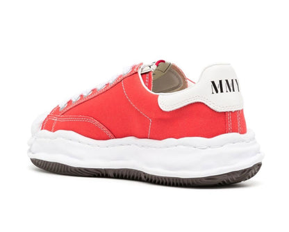 Maison MIHARA YASUHIRO ridged-trim low-top sneakers