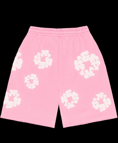 Denim tears The Cotton Wreath Shorts Pink