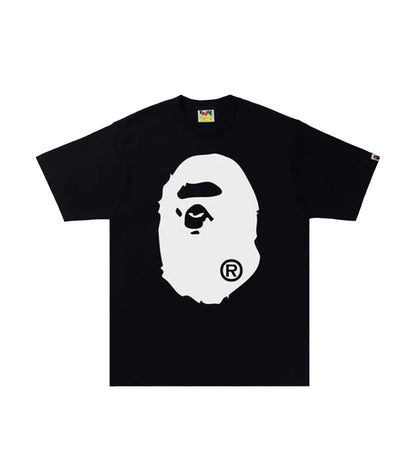 BAPE Bicolor Big Ape Head Tee 'Black'