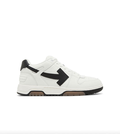 OFF-WHITE OUT OF OFFICE OOO 30 MM LOW TOPS BLACK WHITE BLUE