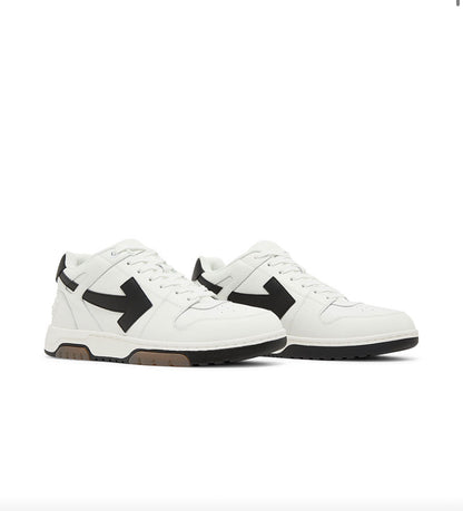 OFF-WHITE OUT OF OFFICE OOO 30 MM LOW TOPS BLACK WHITE BLUE