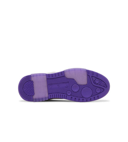 OFF-WHITE OUT OF OFFICE OOO LOW TOPS WHITE PURPLE