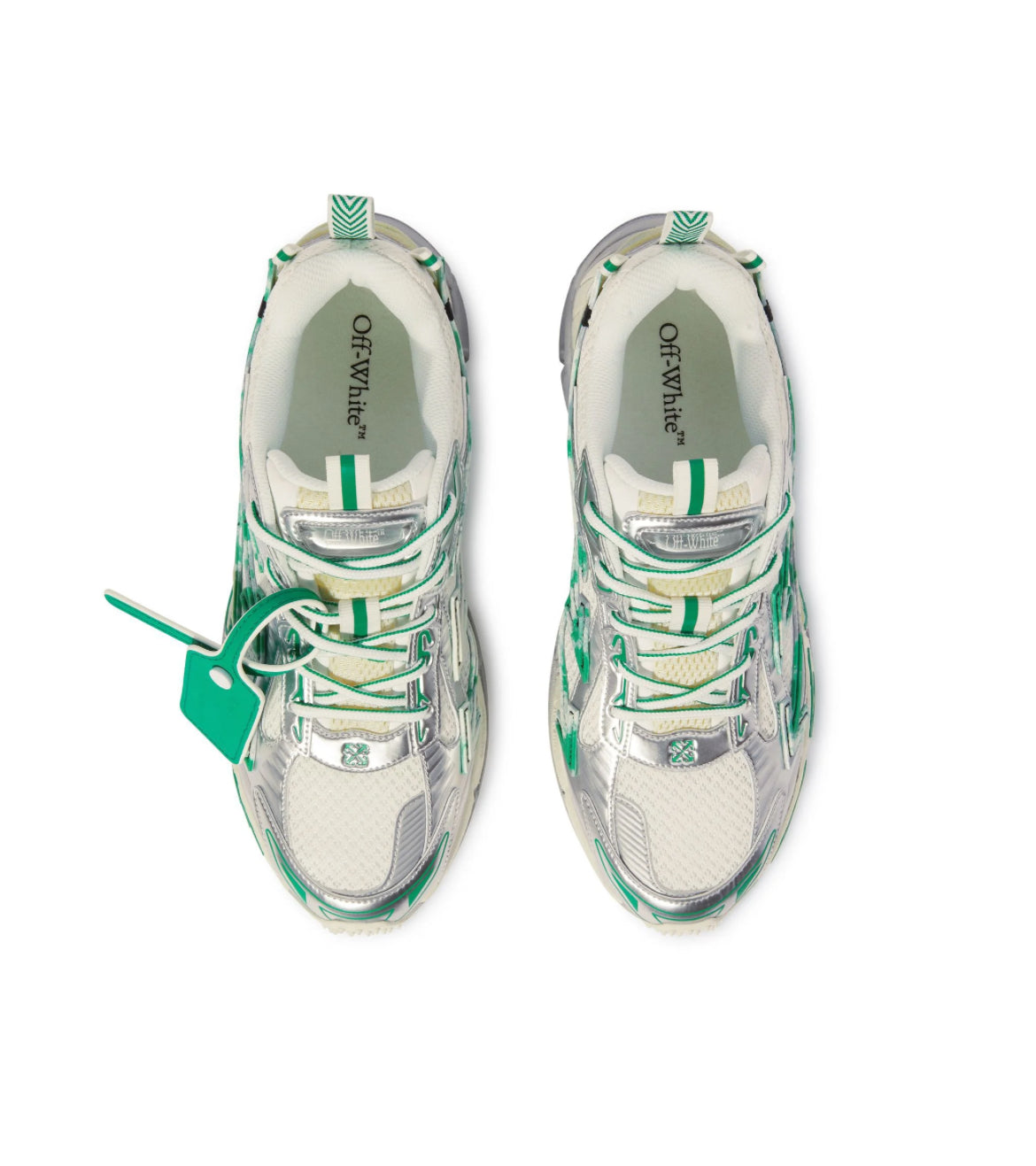 Off White Silver/Turquoise Be Right Back