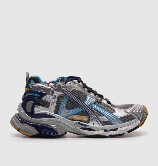 Balenciaga runner silver/blue/yellow